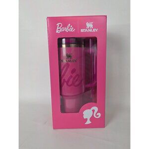 Barbie X Stanley Limited Edition Quencher H2.0 Flowstate Tumbler 40 Oz Pink